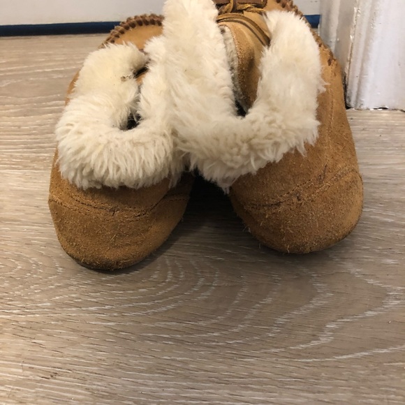 Minnie tonka ladies leather slippers size 4 - Picture 4 of 7